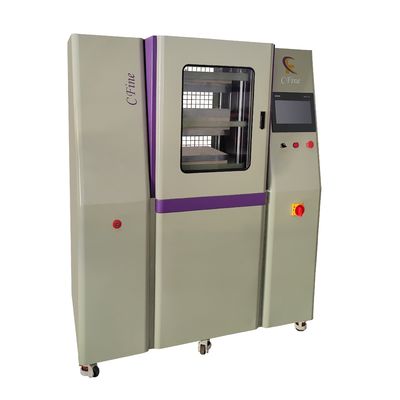 400×400mm Alloy Flat Vulcanizing Machine Touch Screen Control For Rubber Products