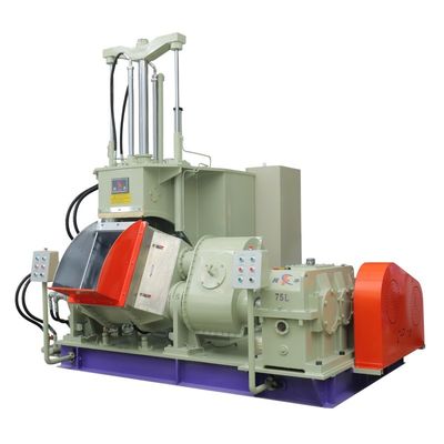 Rubber And Plastics Banbury Kneader Internal Mixer 25L 37KW With Elliptic Shear Rotor