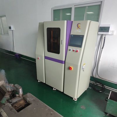 PLC Controlled Plate Vulcanizing Press Machine 30T Capacity 20kw 500×500mm