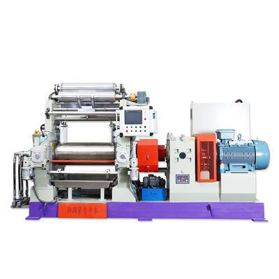 Custom 18-Inch 75kw Rubber Open Mixing Mill Machine