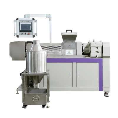 Easy Clean Double Wrist Granulator Machine Forced Air Cooling Metal Granulator