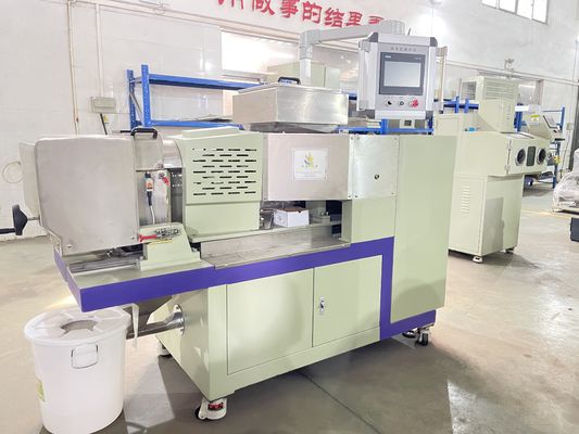 Easy Clean Double Wrist Granulator Machine Forced Air Cooling Metal Granulator
