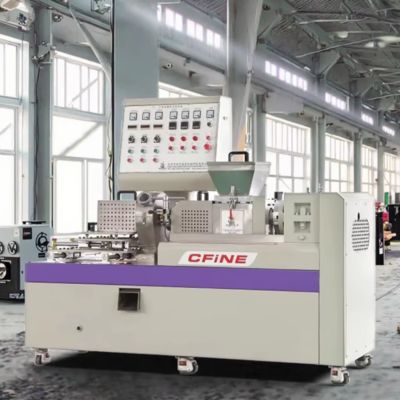 Dual Wrist Feeding Atmosphere Protection Granulator Electrical Control For Metal