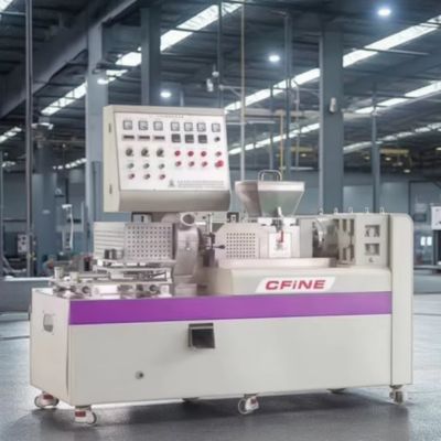 Dual Wrist Feeding Atmosphere Protection Granulator Electrical Control For Metal