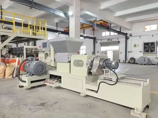 165mm Screw Double Roller Extrusion Granulator Single Screw Granulation Equipment