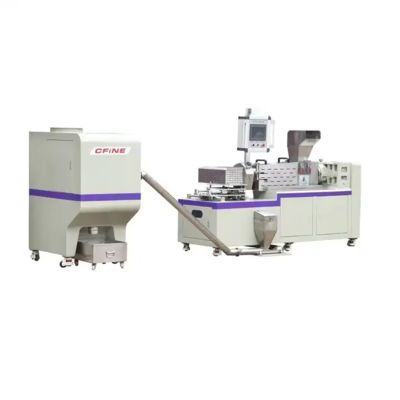 Custom MIM Outlet Material Granulator Machine 200kg/H Electric Heating