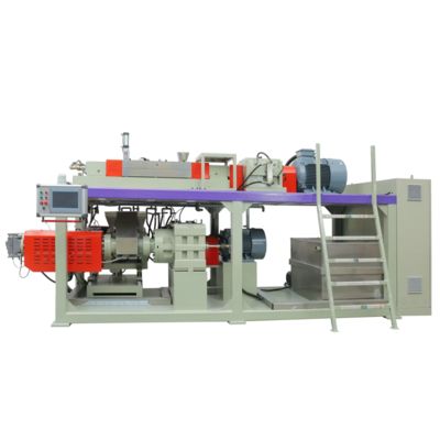 Steel Construction Farrel Banbury Mixer Continuous Feeding Wth 110mm Pipe Diameter