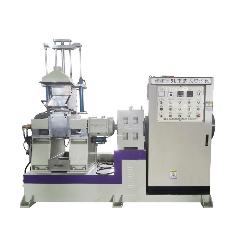 75L High Efficiency Banbury Rubber Mixer Machine With Two Rotor Chamber
