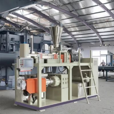 160kw Continuous Farrel Rubber Mixer Machine 135mm Pipe Diameter High Stability