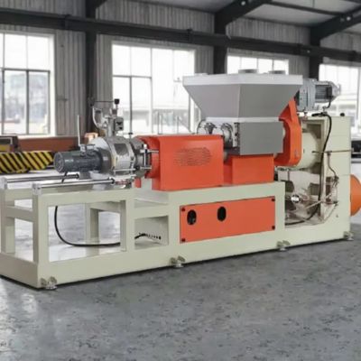 165mm Screw Double Roller Extrusion Granulator Single Screw Granulation Equipment