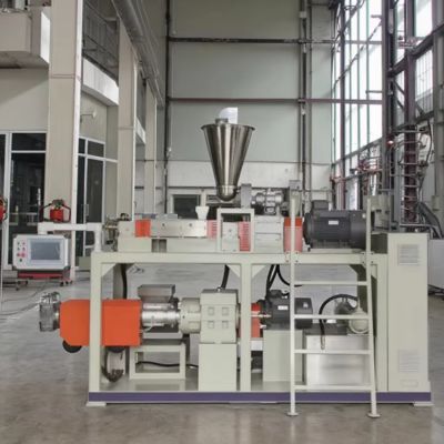 Twin Rotor Continuous Rubber Farrel Mixer High Precision 50mm Pipe Diameter