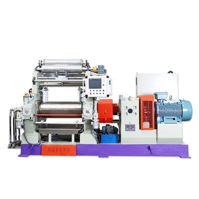 Two Roller 18 Inches Open Mixing Mill For Rubber And Plastic Processing Industry