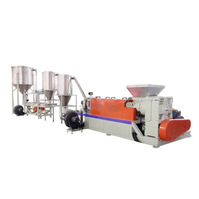 Custom Two Rollers Extrusion Granulator Dry Granulation Machine 200-300kg/H