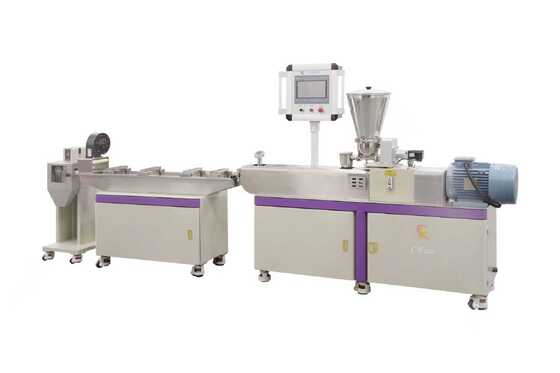 Machine à granuler à vis personnalisée de diamètre 20 mm à double vis